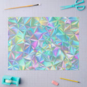Holografisches Abstraktes Muster Seidenpapier (Basteln)