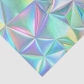 Holografisches Abstraktes Muster Seidenpapier (Detail)