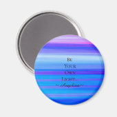 Holografisches Ästhetik Magnet (Vorderseite/Rückseite)