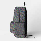 Holografisches Bitcoin-Muster Crypto Money Cool Ge Bedruckter Rucksack (Rechts)