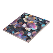 Holografisches Blossom Fliese (Seite)