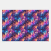 Holografisches Dreamscape: 3D-Iridescent-Design Geschenkpapier Set (Vorderseite 2)