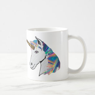 holografisches Einhorn Kaffeetasse