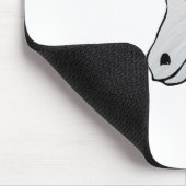 holografisches Einhorn Mousepad (Ecke)