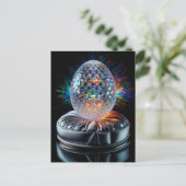 Holografisches Fabergé Egg, Postüberquerung Postkarte (Stehend Vorderseite)