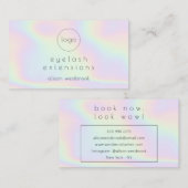 Holografisches Logo Visitenkarte (Vorne/Hinten)