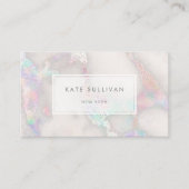 holografisches Marmordesign für Imitate Visitenkarte (Vorderseite)