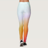 Holografisches Neo-Phantom-Sci-Fi-Panel Leggings (Rückseite)