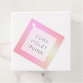 Holografisches Ombre Geschenkanhänger (Beispiel)