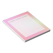 Holografisches Ombre Notizblock (angewinkelt)