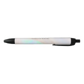 Holografisches Opal-Irisierendes-Monogramm Chic Kugelschreiber (Unterseite)