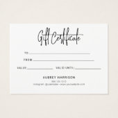 Holografisches Rainbow-Script-Geschenk (Rückseite)