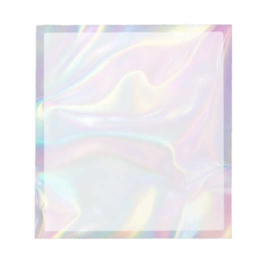 Holografisches Rosa Notizblock (Vorderseite)