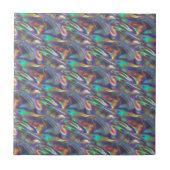 holografisches Silber Fliese (Vorderseite)