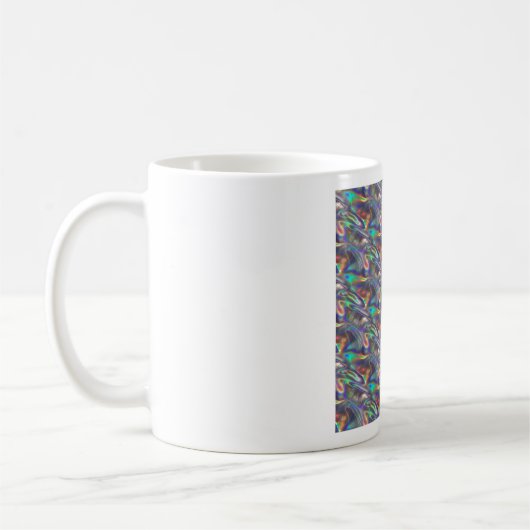 holografisches Silber Kaffeetasse (Links)