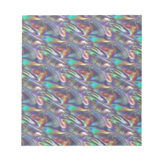 holografisches Silber Notizblock (Vorderseite)