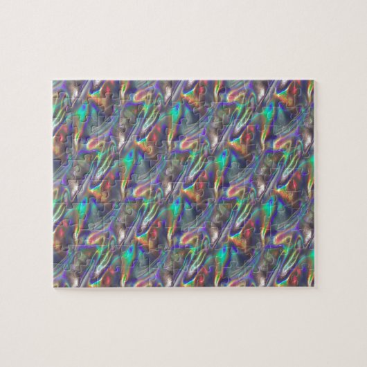 holografisches Silber Puzzle (Horizontal)