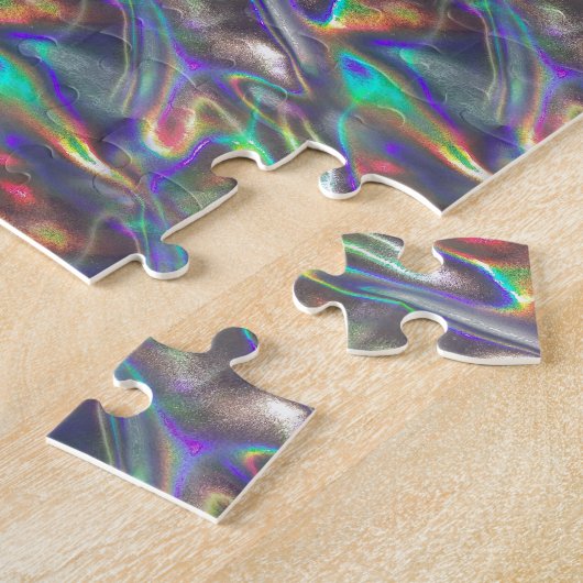 holografisches Silber Puzzle (Seite)