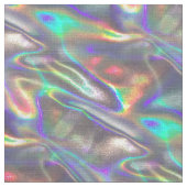 holografisches Silbergewebe Stoff (Nahaufnahme)