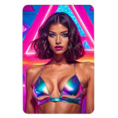 Holografisches Swimsuit Magnet (Vertikal)