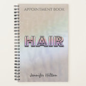 Holografisches Terminbuch für Perlhaare Planer (Vorderseite)