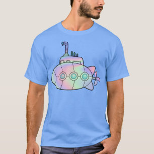 holografisches U-Boot T-Shirt