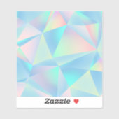 Holografisches Vinyl Aufkleber (Blatt)