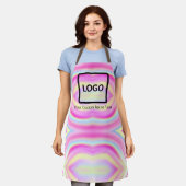 Hologram Custom Schürze, Business Logo Personalisi Schürze (Getragen)