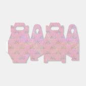Hologram Holograph Glitzer Crown Pink Swirl Marmor Geschenkschachtel (Ungefaltet)