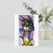 Hologram of Her Love Postkarte (Stehend Vorderseite)