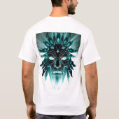 Hologram Tribal Face T - Shirt (Rückseite)