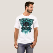 Hologram Tribal Face T - Shirt (Vorne ganz)