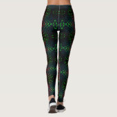 Hologramm 3 Design Leggings (Rückseite)