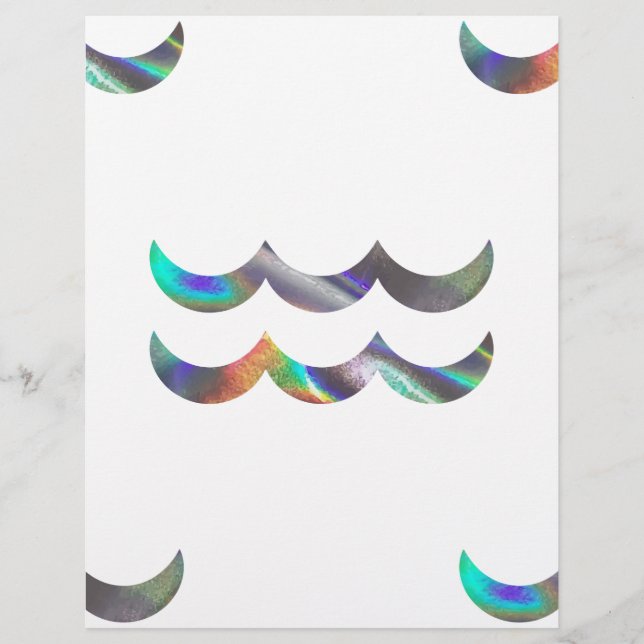Hologramm Aquarius (Vorderseite)
