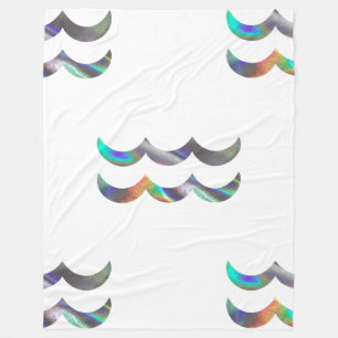Hologramm-Aquarius-Decke Fleecedecke