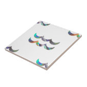 Hologramm Aquarius Fliese (Seite)