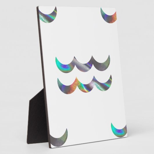 Hologramm Aquarius Fotoplatte (Seite)
