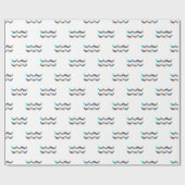 Hologramm Aquarius Geschenkpapier (Flach)