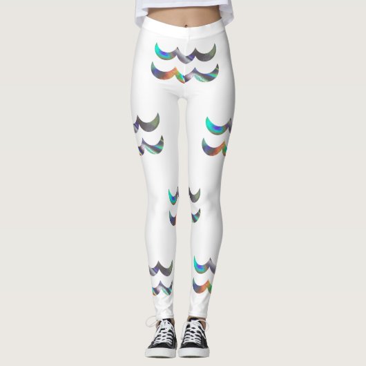 Hologramm Aquarius-Leggings Leggings (Vorderseite)