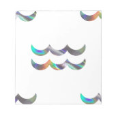 Hologramm Aquarius Notizblock (Vorderseite)