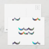 Hologramm Aquarius Postkarte (Vorne/Hinten)