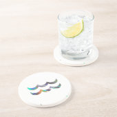 Hologramm Aquarius Sandstein Untersetzer (Seite)