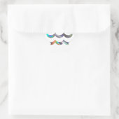 Hologramm Aquarius Stern-Aufkleber (Tasche)