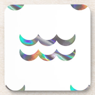 Hologramm Aquarius Untersetzer