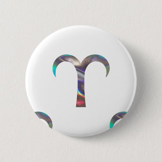 Hologramm Aries Button (Vorderseite)