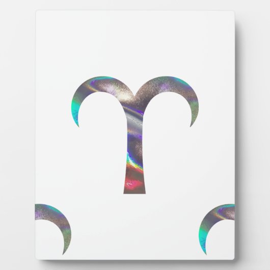 Hologramm Aries Fotoplatte (Vorderseite)