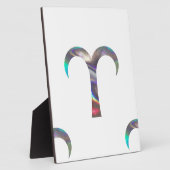 Hologramm Aries Fotoplatte (Seite)