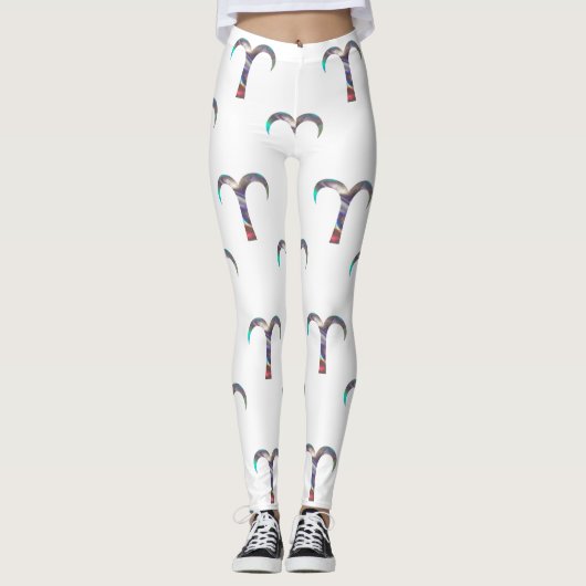 Hologramm aries Leggings (Vorderseite)