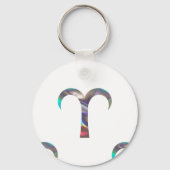 Hologramm Aries Schlüsselanhänger (Vorderseite)