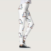 Hologramm-Bibliotheken-Leggings Leggings (Rechts)
